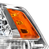 Spec-D Tuning 09-16 Dodge Ram Quad Lamp Headlights Chrome 2LH-DGP09-Q-RS
